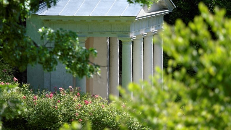 Mozarttempel im Kurpark Baden, © Natur im Garten/Alexander Haiden